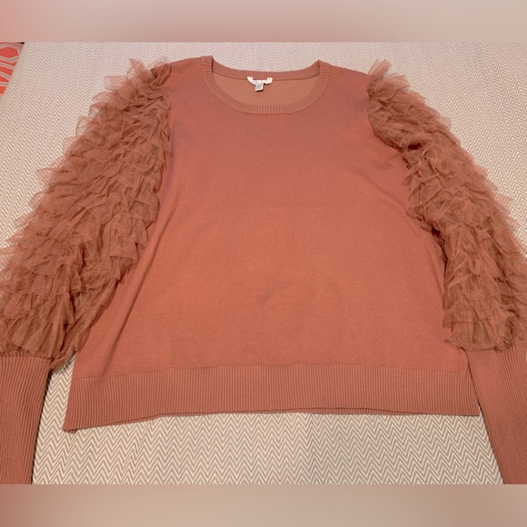 NWT! Cato gorgeous sweater. Sheer sleeves with wide ribbed cuffs. Size 26/28. - Picture 1 of 6